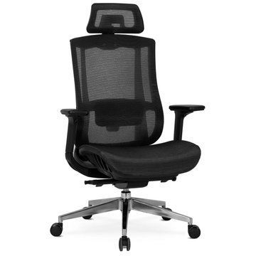 Кресло поворотное MEBEL ELITE DYLAN Черный