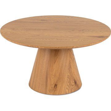 Журнальный стол MEBEL ELITE CARLY MAX 80*80 см Дуб