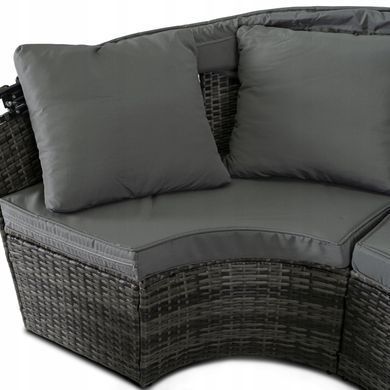 Комплект садових меблів MEBEL ELITE CALIFORNIA Сірий