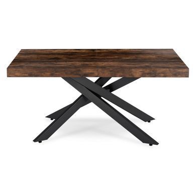 Раскладной обеденный стол MEBEL ELITE HAMPTON 160(240)*90 см Дуб рустик