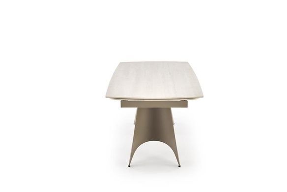 Стол SALIX 180(260)*90 см Травертин/Кашемир HALMAR
