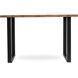 Стол MEBEL ELITE ALTE 120х65 см дуб рустик / черный