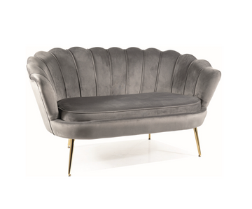 Софа Camellia II Velvet Серый SIGNAL