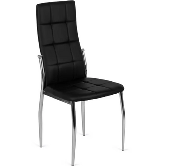 Стілець MEBEL ELITE MOLLY екошкіра: чорний