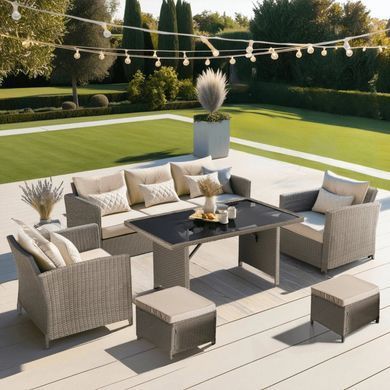 Комплект садових меблів MEBEL ELITE COLORADO Бежевий
