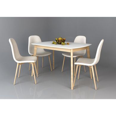 Стол EXEN II стол 120(160)*80 дерево/белый