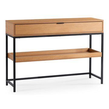 Консоль MEBEL ELITE RUBY 110 см Дуб