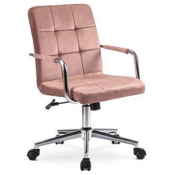 Офисное кресло MEBEL ELITE ASTRO Welur Светло-розовый