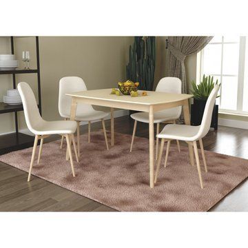 Стіл EXEN ІІ стіл 120(160)*80 дерево/кремовий