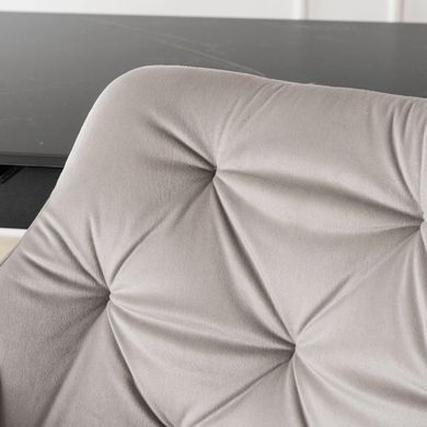Обідній стілець MEBEL ELITE MODESTO Welur Сірий