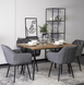 Стул бархатный MEBEL ELITE VIKI Velvet серый