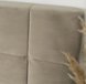 Ліжко двоспальне оксамитове MEBEL ELITE PANAMA Velvet 140x200 см Бежевий