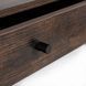 Консоль MEBEL ELITE EVERLY 100 см Рустикальный дуб/Черный