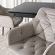 Обідній стілець MEBEL ELITE MODESTO Welur Сірий