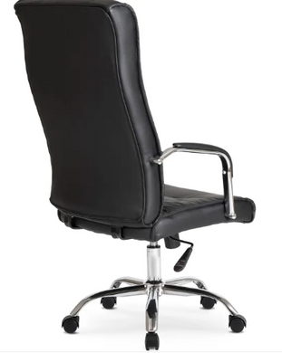 Кресло офисное поворотное MEBEL ELITE OTTO экокожа: черный