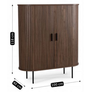 Комод MEBEL ELITE TRISH 100 см Горіх