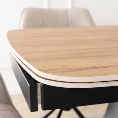 Розкладний обідній стіл MEBEL ELITE VERONA 160(240)*90 см Дуб золотий