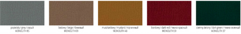 Кровать MODULO Темно-красный 160x200 см HALMAR
