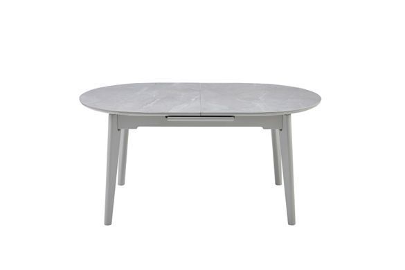 Керамический стол TM-126 160(200)*90 см Калакатта мрамор + серый