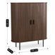Комод MEBEL ELITE TRISH 100 см Горіх