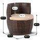 Комплект садовой мебели MEBEL ELITE FRIO Коричневый