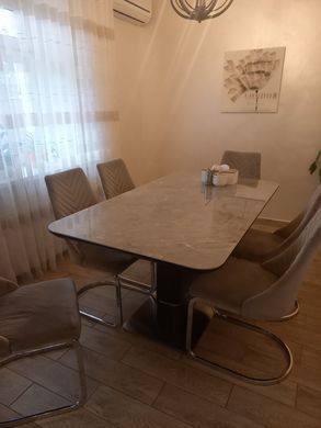 Стіл Pallas Ceramic Чорний 160(210)x90 см SIGNAL