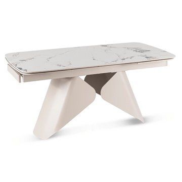 Раскладной обеденный стол MEBEL ELITE VERONA 160(240)*90 см Белый
