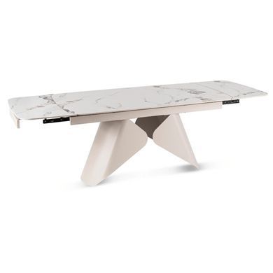 Раскладной обеденный стол MEBEL ELITE VERONA 160(240)*90 см Белый