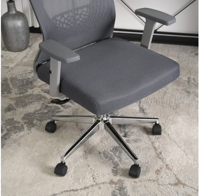 Кресло офисное поворотное MEBEL ELITE PATRIC 2 Серый