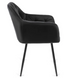 Стул бархатный MEBEL ELITE VIKI Velvet черный