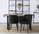Стул бархатный MEBEL ELITE VIKI Velvet черный