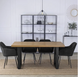 Стул бархатный MEBEL ELITE VIKI Velvet черный