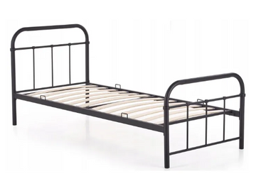 Кровать металлическая MEBEL ELITE 120x200 см PABLO Черный