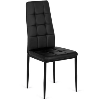Стілець MEBEL ELITE TEX 2 екошкіра: чорний