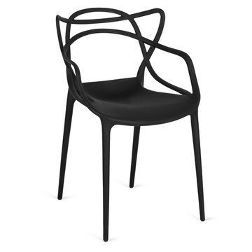 Стілець пластиковий MEBEL ELITE CELTIC Чорний