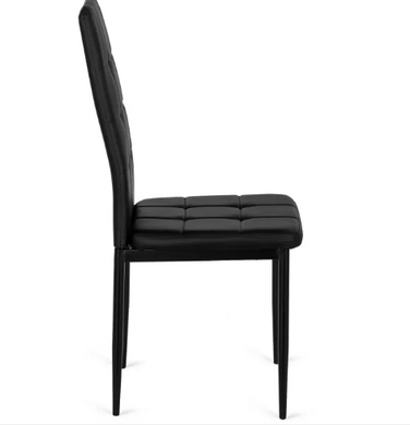 Стілець MEBEL ELITE TEX 2 екошкіра: чорний