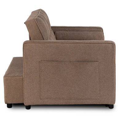 Крісло розкладне MEBEL ELITE CORRA Коричневе
