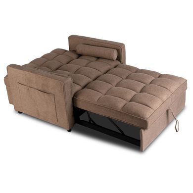 Крісло розкладне MEBEL ELITE CORRA Коричневе