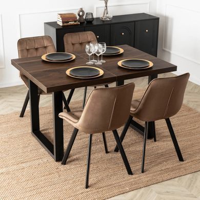 Розкладний обідній стіл MEBEL ELITE TOMAS 130(230)*90 см Горіх