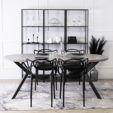 Стул пластиковый MEBEL ELITE CELTIC Черный
