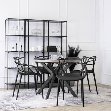 Стул пластиковый MEBEL ELITE CELTIC Черный