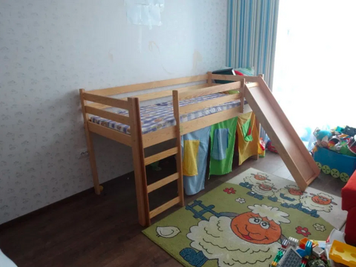 Кровать детская Neo Plus Дуб 89х197 см HALMAR
