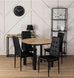 Стілець MEBEL ELITE TEX 2 екошкіра: чорний