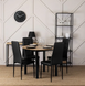 Стілець MEBEL ELITE TEX 2 екошкіра: чорний