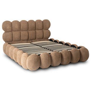 Ліжко Mebel Elit ANKARA Boucle 160x200 см Коричневий