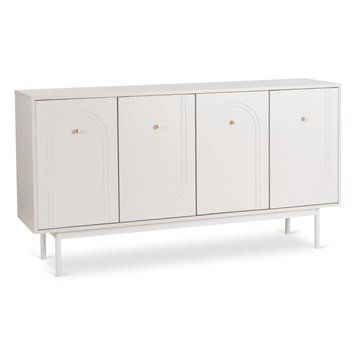 Комод MEBEL ELITE MARLEN 155 см Кашемир
