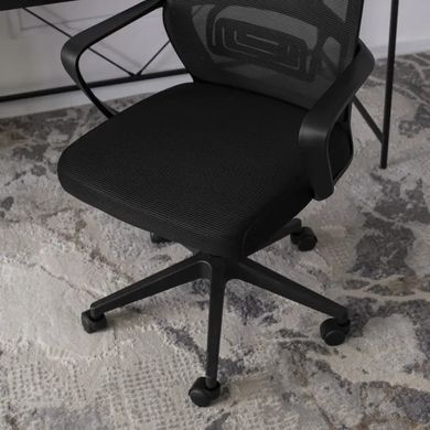 Кресло офисное поворотное MEBEL ELITE ROB черный
