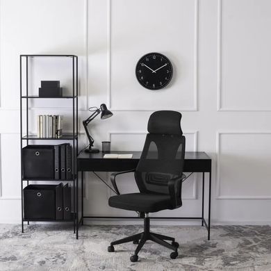 Кресло офисное поворотное MEBEL ELITE ROB черный