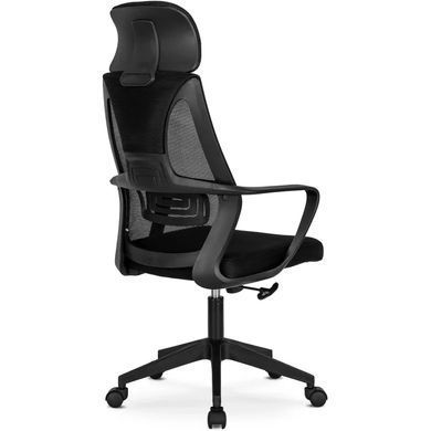 Кресло офисное поворотное MEBEL ELITE ROB черный