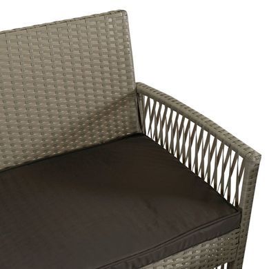 Комплект садових меблів MEBEL ELITE FILADELFIA Сірий